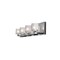 Cwi Lighting Tina 4 Light Wall Sconce With Chrome Finish 5540W25C-601 - alternate 2
